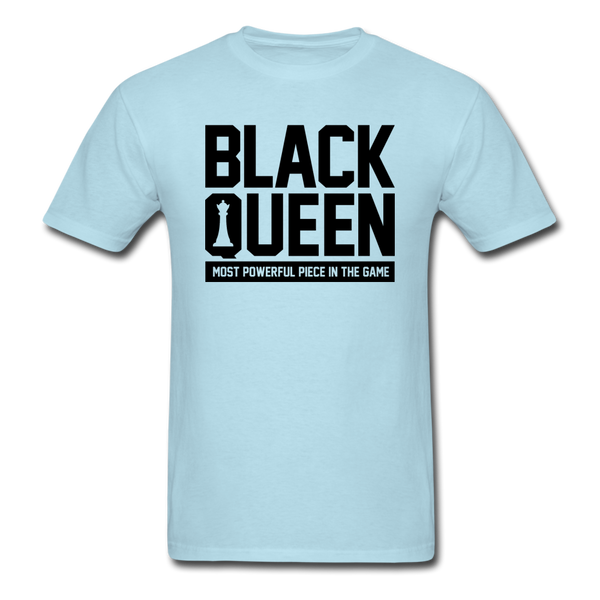 Black Queen - powder blue