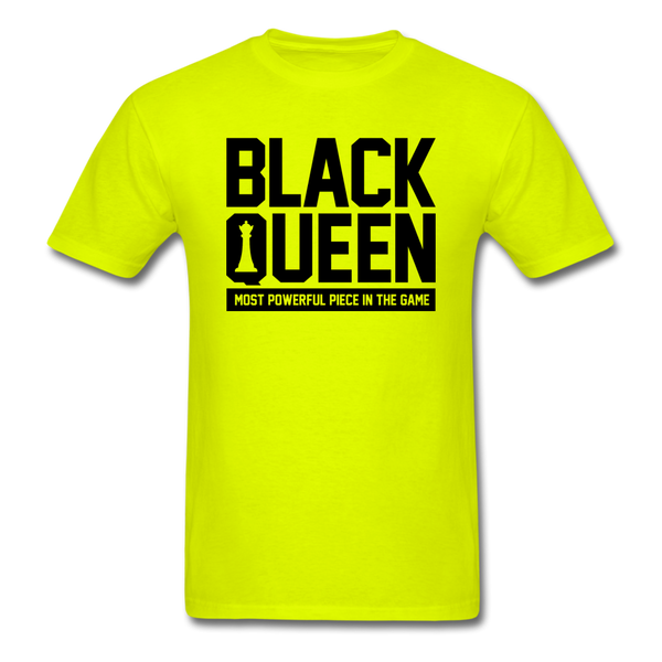 Black Queen - safety green