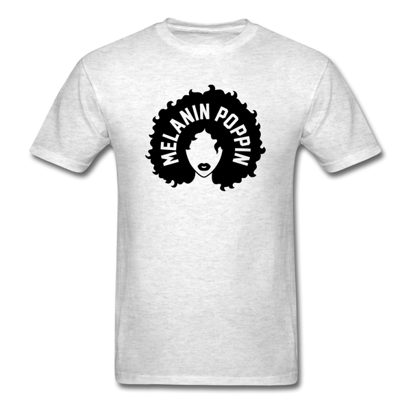 MELANIN POPPIN - light heather gray