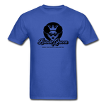 Black Queen - royal blue