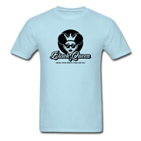 Black Queen - powder blue