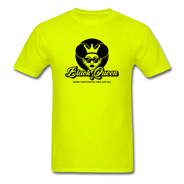 Black Queen - safety green