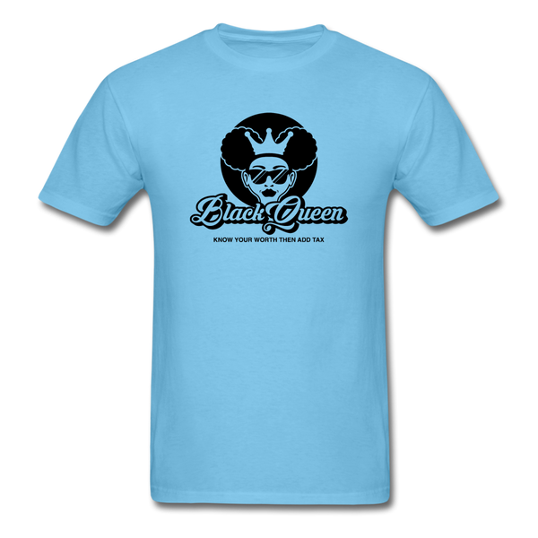 Black Queen - aquatic blue