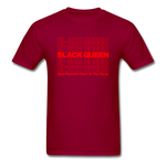 Black Queen - dark red