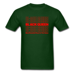 Black Queen - forest green