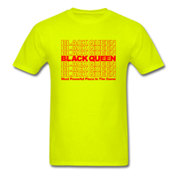 Black Queen - safety green