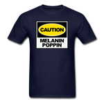 Caution - navy