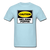 Caution - powder blue