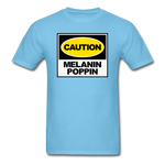 Caution - aquatic blue