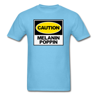 Caution - aquatic blue