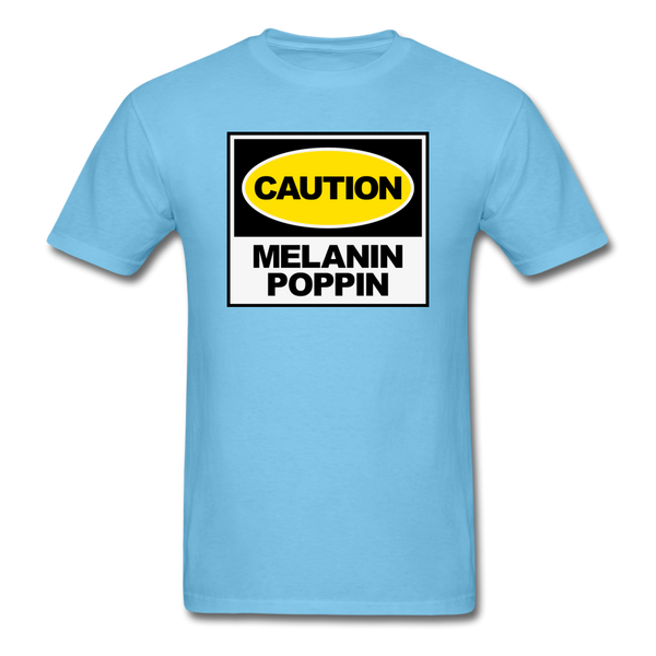 Caution - aquatic blue