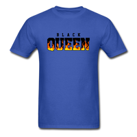 Black Queen - royal blue
