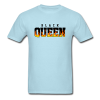 Black Queen - powder blue