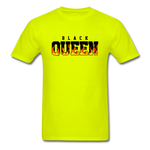 Black Queen - safety green