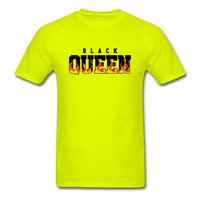 Black Queen - safety green