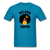 MELANIN POPPIN AFRO GIRL - turquoise