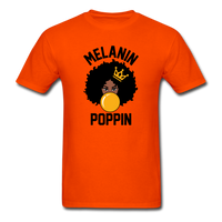 MELANIN POPPIN AFRO GIRL - orange