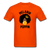 MELANIN POPPIN AFRO GIRL - orange