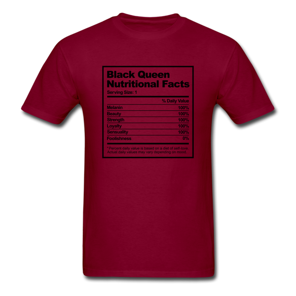 Black Queen Facts - burgundy