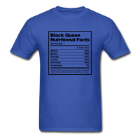 Black Queen Facts - royal blue