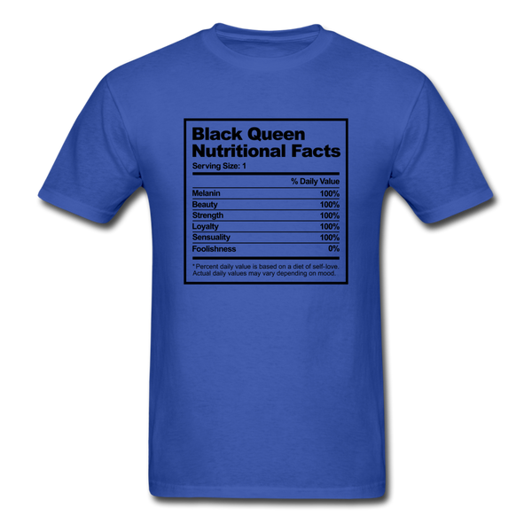 Black Queen Facts - royal blue