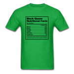 Black Queen Facts - bright green