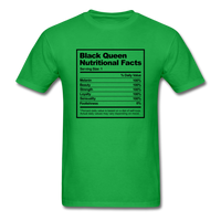 Black Queen Facts - bright green