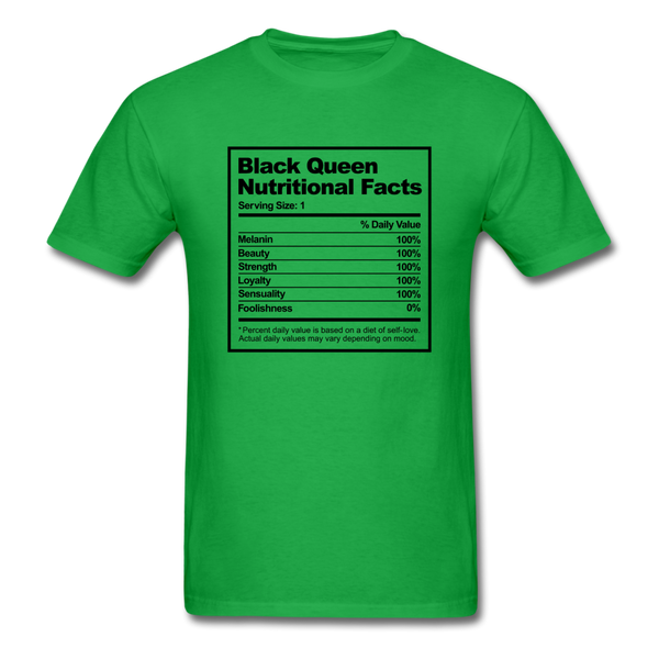 Black Queen Facts - bright green