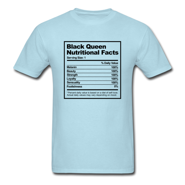 Black Queen Facts - powder blue