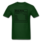 Black Queen Facts - forest green