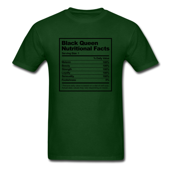 Black Queen Facts - forest green