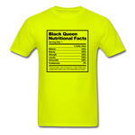 Black Queen Facts - safety green