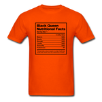Black Queen Facts - orange