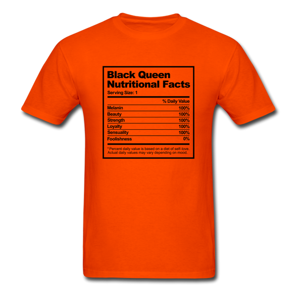 Black Queen Facts - orange