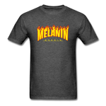 MELANIN POPPIN FIRE - heather black