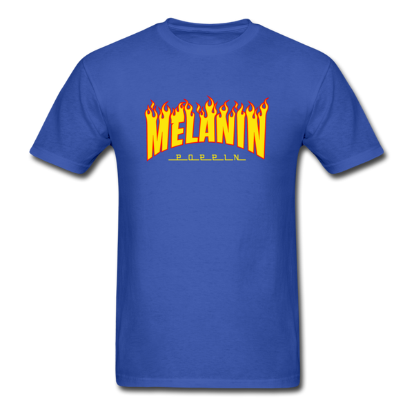 MELANIN POPPIN FIRE - royal blue