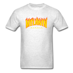 MELANIN POPPIN FIRE - light heather gray