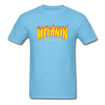 MELANIN POPPIN FIRE - aquatic blue