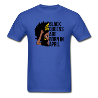 Black Queen - royal blue