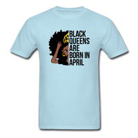 Black Queen - powder blue