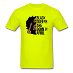 Black Queen - safety green