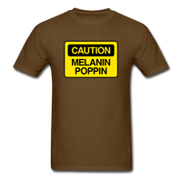 Caution - brown