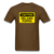 Caution - brown