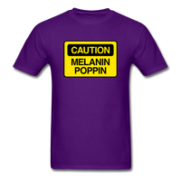 Caution - purple