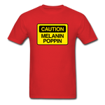 Caution - red