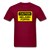 Caution - burgundy