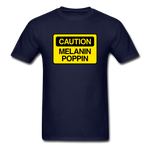 Caution - navy