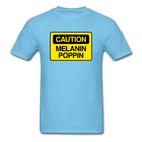 Caution - aquatic blue