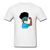 NURSE AFRO WOMAN - white