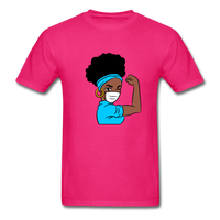 NURSE AFRO WOMAN - fuchsia